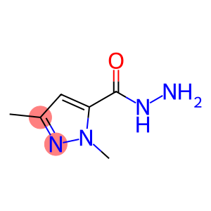 1H-pyrazole-5-carboxylic acid, 1,3-dimethyl-, hydrazide