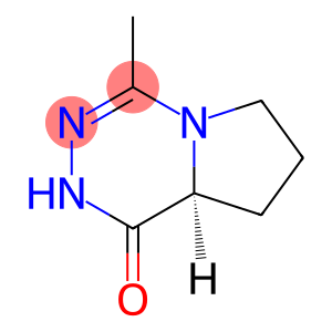 Pyrrolo[1,2-d][1,2,4]triazin-1(2H)-one, 6,7,8,8a-tetrahydro-4-methyl-, (S)- (9CI)