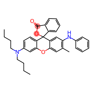 3-Di-n-butylamino-6-methyl-7-phenylaminofluoran