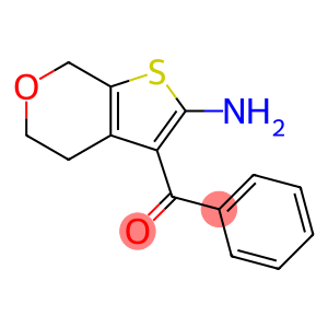 Methanone, (2-amino-4,7-dihydro-5H-thieno[2,3-c]pyran-3-yl)phenyl-