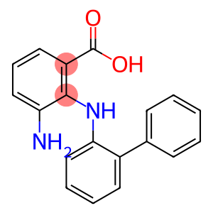 3-amino-2-({[1,1-biphenyl]-2-yl}amino)benzoic acid