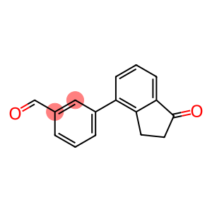 3-(1-Oxo-2,3-dihydro-inden-4-yl)benzaldehyde