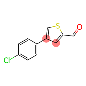 JR-9076, 4-(4-Chlorophenyl)thiophene-2-carbaldehyde, 97%