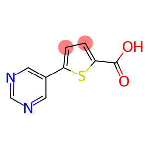 5-pyrimidin-5-ylthiophene-2-carboxylic acid