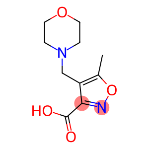 5-Methyl-4-(morpholin-4-ylmethyl)isoxazole-3-carboxylic acid