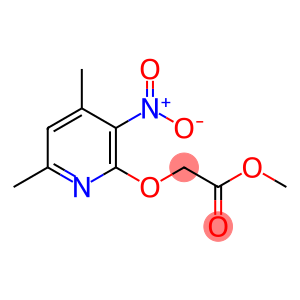 acetic acid, [(4,6-dimethyl-3-nitro-2-pyridinyl)oxy]-, met