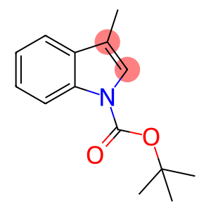 3-Methyl-1H-indole, N-BOC protected