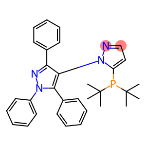 5-(di-tert-butylphosphanyl)-1',3',5'-triphenyl-1'H-1,4'-bipyrazole