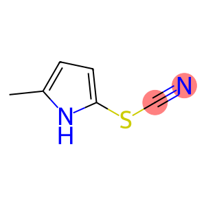 Thiocyanic acid, 5-methylpyrrol-2-yl ester (7CI)