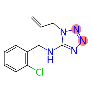 N-(2-chlorobenzyl)-1-(prop-2-en-1-yl)-1H-tetrazol-5-amine