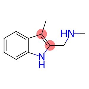 1H-Indole-2-methanamine, N,3-dimethyl-