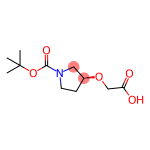 (S)-1-BOC-3-吡咯烷氧乙酸