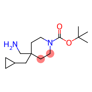 1-Piperidinecarboxylic acid, 4-(aminomethyl)-4-(cyclopropylmethyl)-, 1,1-dimethylethyl ester