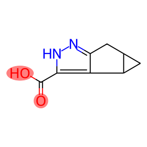 3b.4,4a,5-tetrahydro-1 H-cyclopropa[3.4]cyclopenta[1,2-c]pyrazole-3-carboxylic acid