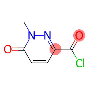 3-Pyridazinecarbonyl chloride, 1,6-dihydro-1-methyl-6-oxo- (6CI,7CI)