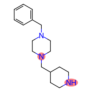 1-benzyl-4-(piperidin-4-ylmethyl)piperazine
