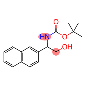 tert-butyl (2-hydroxy-1-(naphthalen-2-yl)ethyl)carbamate