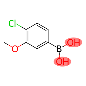 4-Chloro-3-methoxyphenylboronic Acid (contains varyi