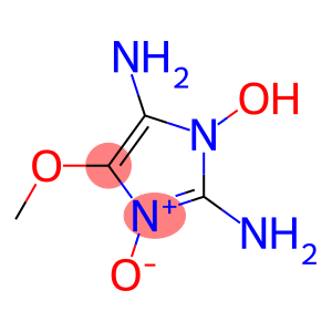 1H-Imidazole-2,5-diamine,  1-hydroxy-4-methoxy-,  3-oxide