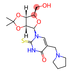 2',3'-O-(1-甲基亚乙基)-5-(1-吡咯烷基甲基)-2-硫代尿苷