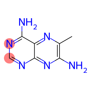 Pteridine, 4,7-diamino-6-methyl- (7CI)