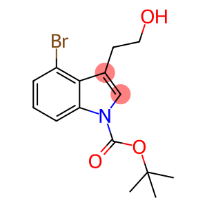 1H-Indole-1-carboxylic acid, 4-bromo-3-(2-hydroxyethyl)-, 1,1-dimethylethyl ester