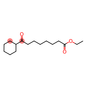 Cyclohexaneoctanoic acid, η-oxo-, ethyl ester