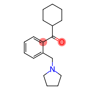 CYCLOHEXYL 2-(PYRROLIDINOMETHYL)PHENYL KETONE