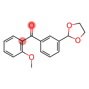 3'-(1,3-DIOXOLAN-2-YL)-2-METHOXYBENZOPHENONE