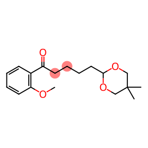 5-(5,5-DIMETHYL-1,3-DIOXAN-2-YL)-2'-METHOXYVALEROPHENONE