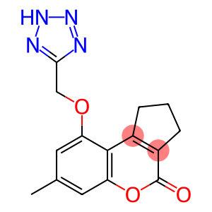7-methyl-9-(1H-tetrazol-5-ylmethoxy)-2,3-dihydrocyclopenta[c]chromen-4(1H)-one