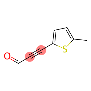 2-Thiophenepropiolaldehyde, 5-methyl- (7CI)