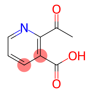 3-Pyridinecarboxylic acid, 2-acetyl- (9CI)