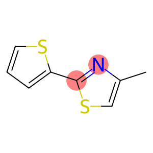Thiazole, 2-(2-thienyl)-4-Methyl-