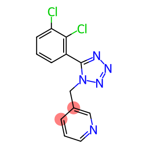 3-{[5-(2,3-Dichlorophenyl)-1H-tetrazol-1-yl]methyl}pyridine hydrochloride (1:1)