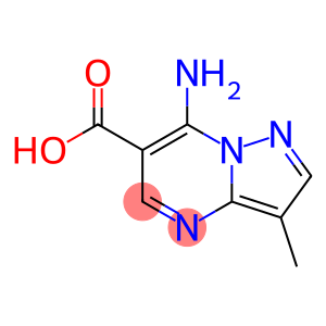 Pyrazolo[1,5-a]pyriMidine-6-carboxylic acid, 7-aMino-3-Methyl