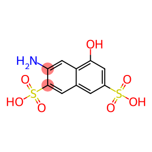 3-azanyl-5-hydroxy-naphthalene-2,7-disulfonic acid