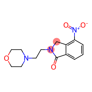 2-(2-MORPHOLINOETHYL)-4-NITRO-1-ISOINDOLINONE