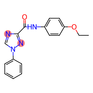 N-(4-ethoxyphenyl)-1-phenyl-1H-1,2,4-triazole-3-carboxamide
