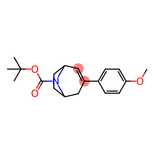 8-Azabicyclo[3.2.1]oct-2-ene-8-carboxylic acid, 3-(4-methoxyphenyl)-, 1,1-dimethylethyl ester