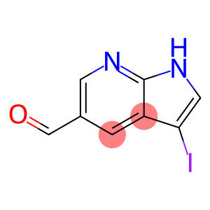 3-碘-1H-吡咯并[2,3-b]吡啶-5-甲醛