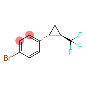 (+/-)-1-Bromo-4-(trans-2-(trifluoromethyl)cyclopropyl)benzene