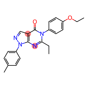 5-(4-ethoxyphenyl)-6-ethyl-1-(4-methylphenyl)-1,5-dihydro-4H-pyrazolo[3,4-d]pyrimidin-4-one