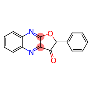 Furo[2,3-b]quinoxalin-3(2H)-one,  2-phenyl-