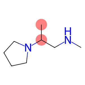 N-METHYL-2-PYRROLIDIN-1-YLPROPAN-1-AMINE