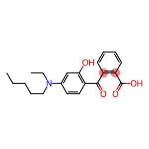 o-[4-(N-Ethylpentylamino)-2-hydroxybenzoyl]benzoic acid