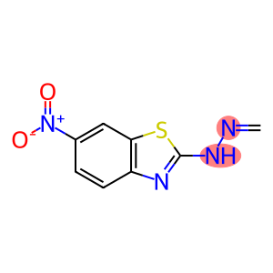 Formaldehyde, (6-nitro-2-benzothiazolyl)hydrazone (7CI)