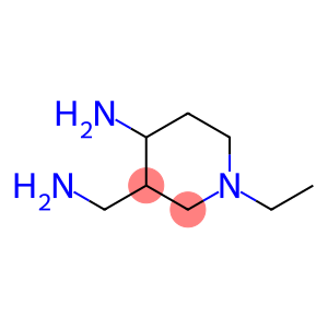Piperidine,  4-amino-3-(aminomethyl)-1-ethyl-  (7CI)