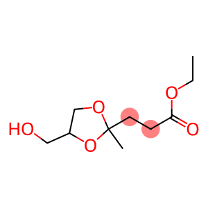 Ethyl 3-[4-(hydroxymethyl)-2-methyl-1,3-dioxolan-2-yl]propanoate