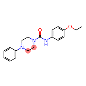 N-(4-ETHOXYPHENYL)(4-PHENYLPIPERAZINYL)FORMAMIDE